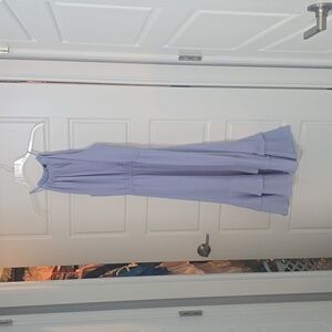 purple ann taylor dress